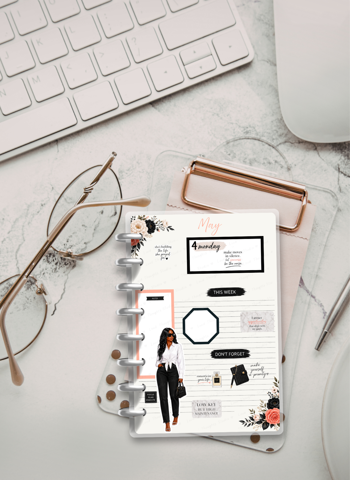 On the Go "Karina" Sticker Sheet