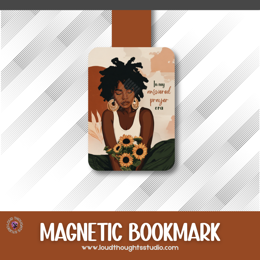 Magnetic Affirmation Bookmark - In My Answered Prayer Era