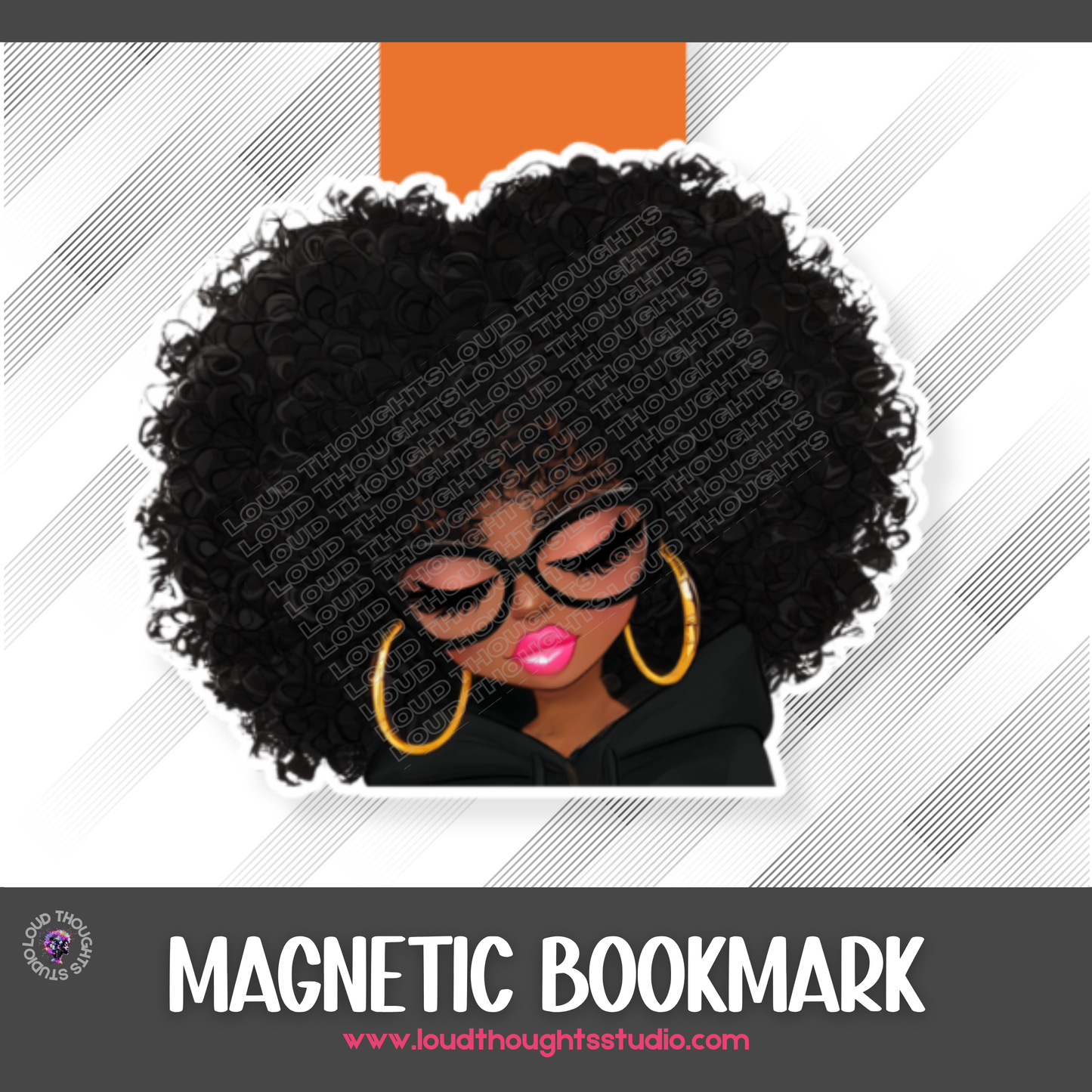 Magnetic Bookmark - Lena