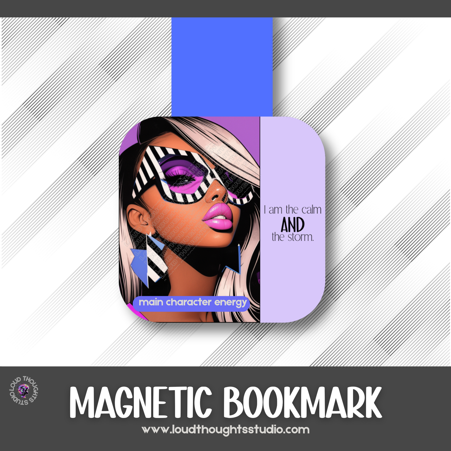 Magnetic Affirmation Bookmarks - Main Character Energy Collection