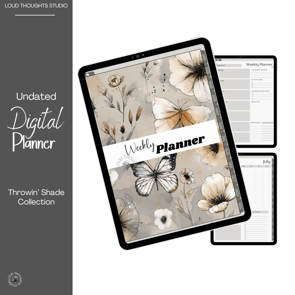 Undated Digital Planner