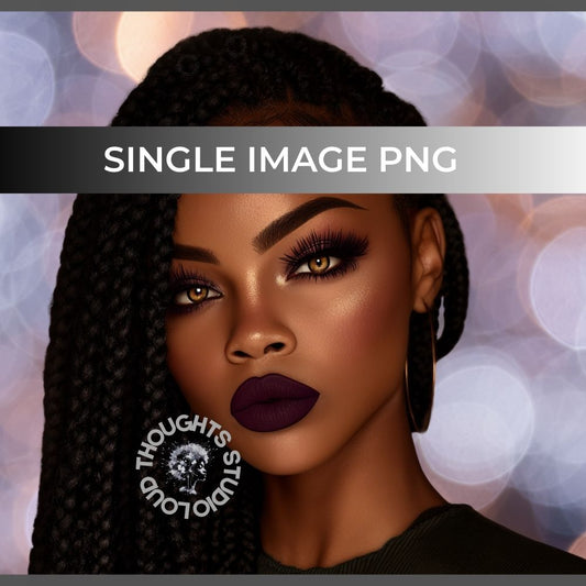 Single Image PNG - Plum Perfection