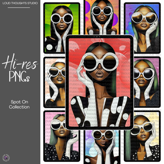 10 High-Resolution PNG Image Set - Spot On