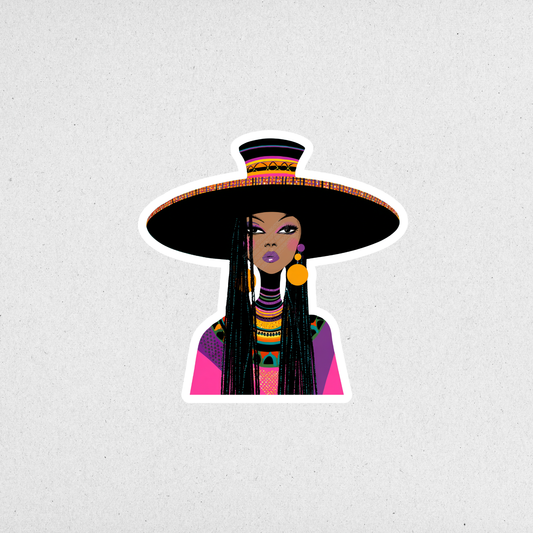 Crown Heights Collection - "Ayana" Die Cut Sticker