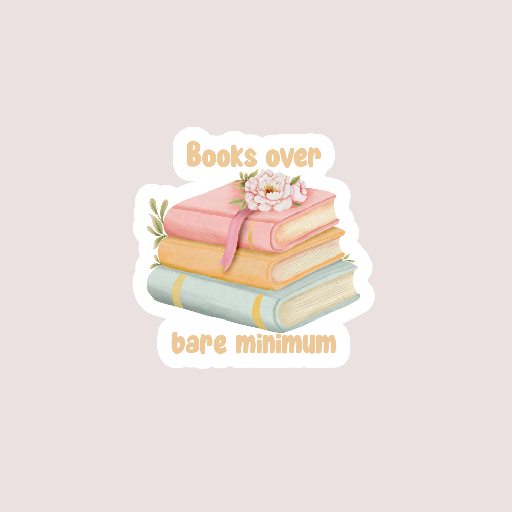 Books Over Bare Minimum