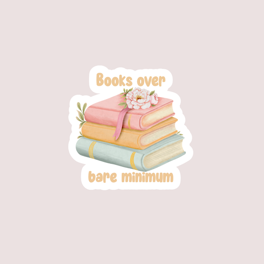 Books Over Bare Minimum